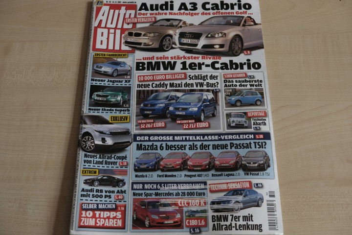 Deckblatt Auto Bild (50/2007)